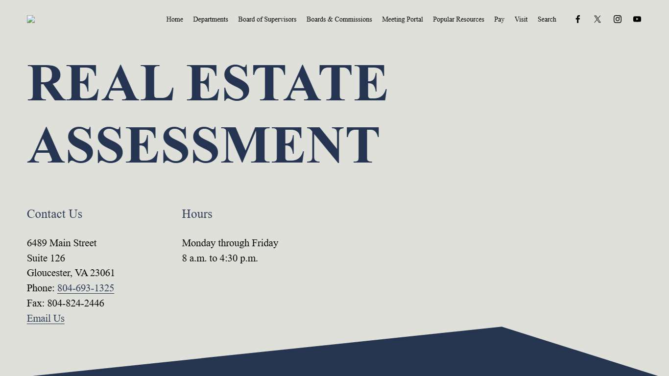 Real Estate Assessment — Gloucester County, VA